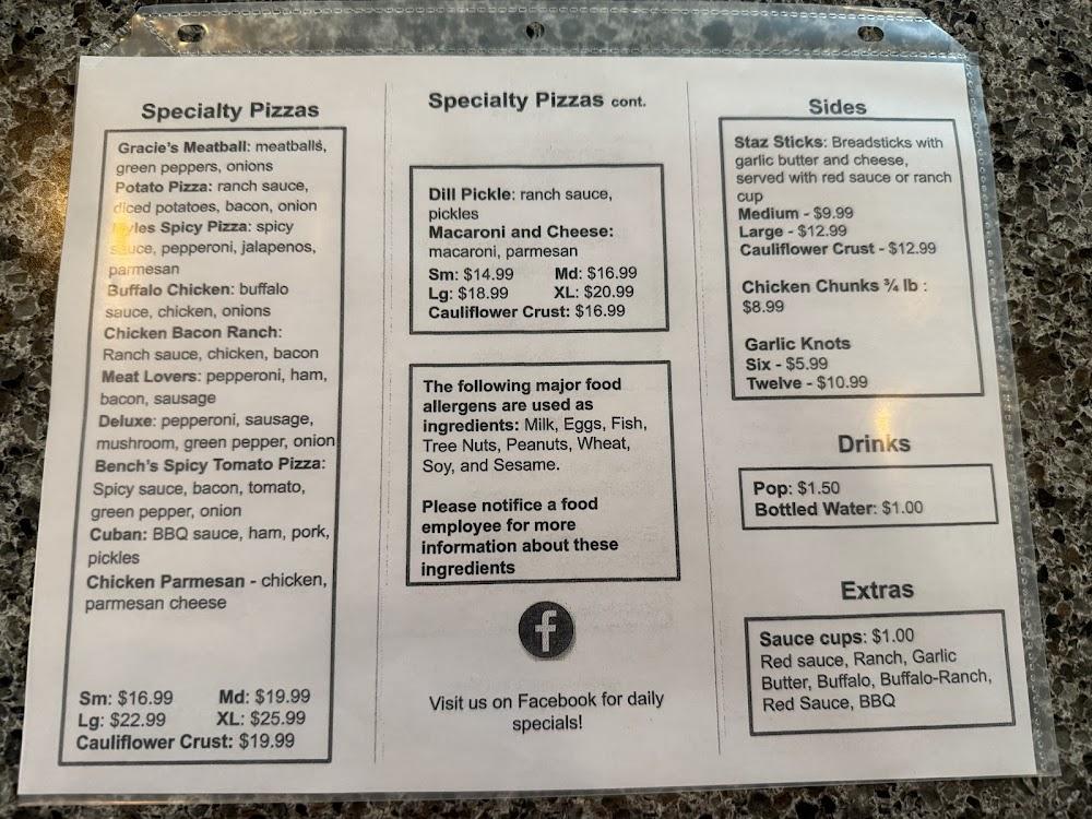 DeStazios LLC - Elmore, OH Menu image 1